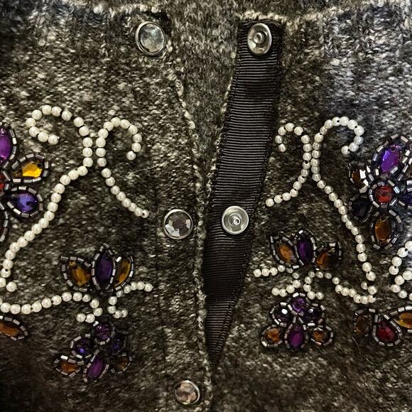 Sigrid Olsen Beaded Cardigan - Picture 5 of 12